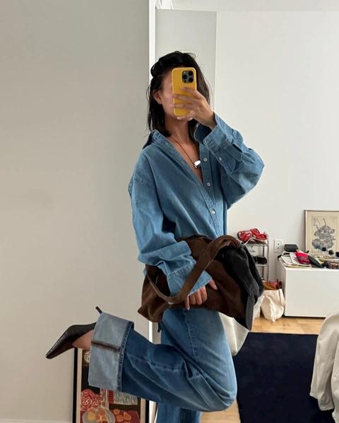 Fisherman jeans — те самые джинсы с подворотами, которые носят все модницы летом 2025